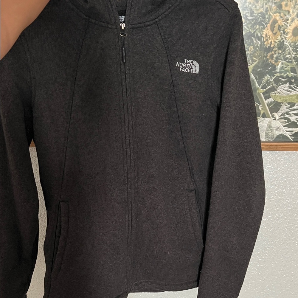The North Face Charcoal Fleece Jacket